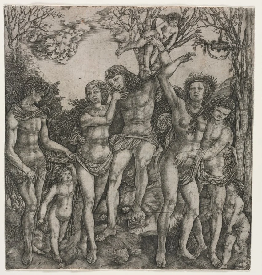 Allegory of Carnal Love, by Cristofano Robetta, 1530