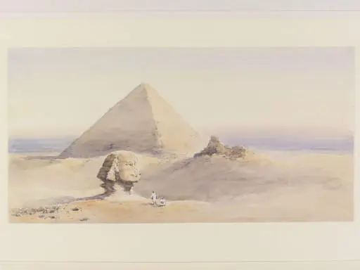 Sphinx & Great Pyramid