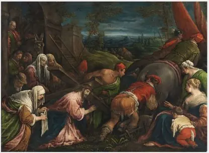 Christ Falling beneath the Cross