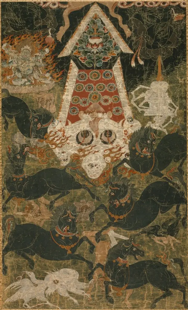 Offerings to Mahakala