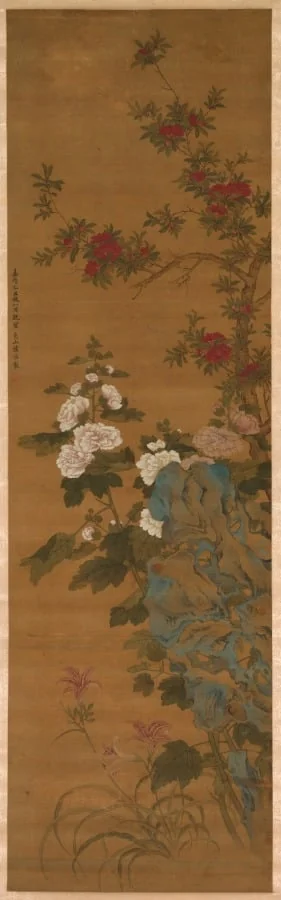 Flowers and Rocks, by Unknown, unspecified, 1506