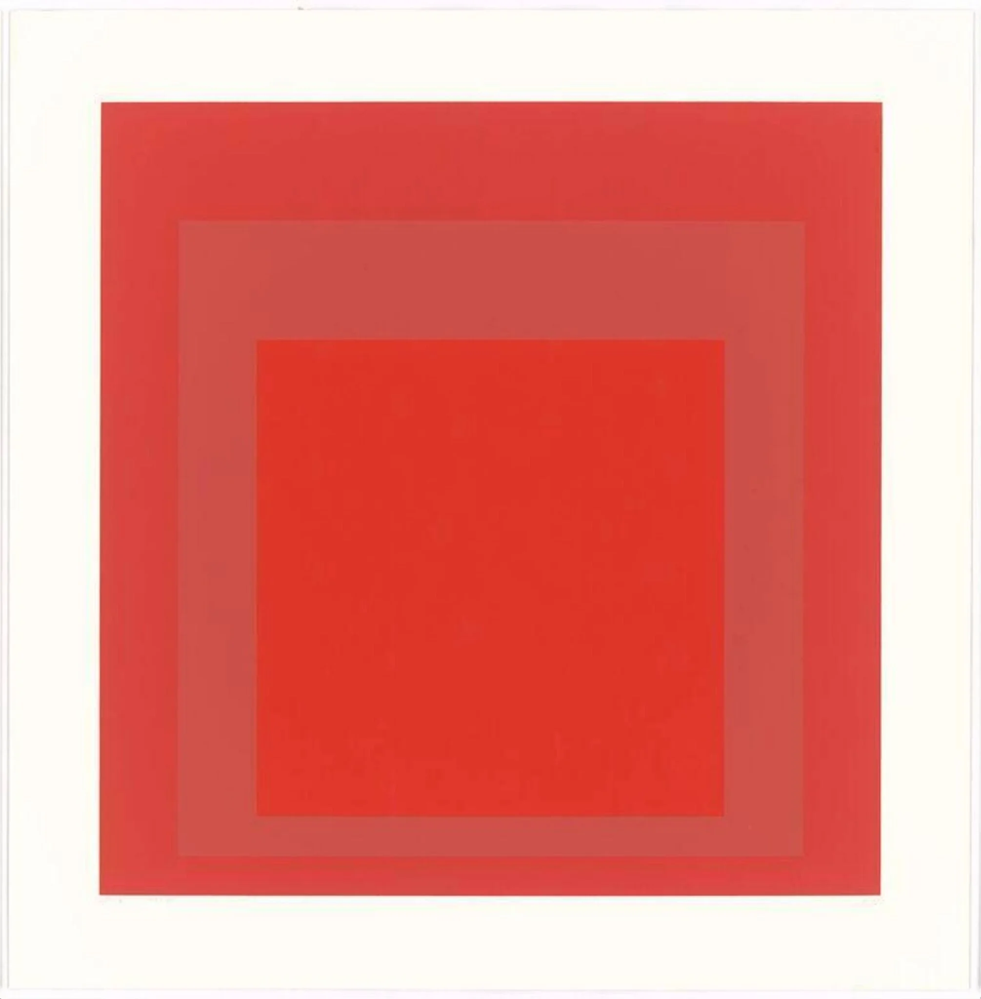 'Homage to the Square V, by Josef Albers, 1967
