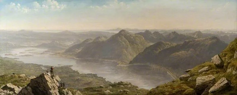 South Western View from Ben Lomond, by John Knox, oil, 1834
