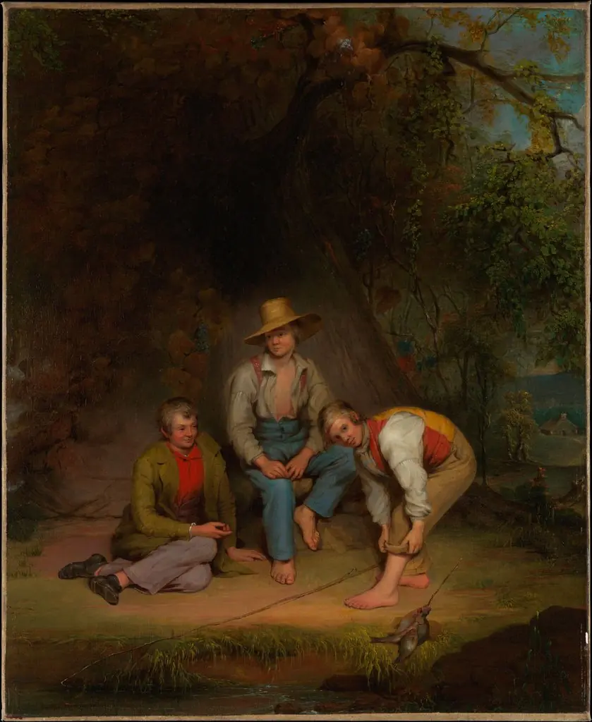 Boys Fishing