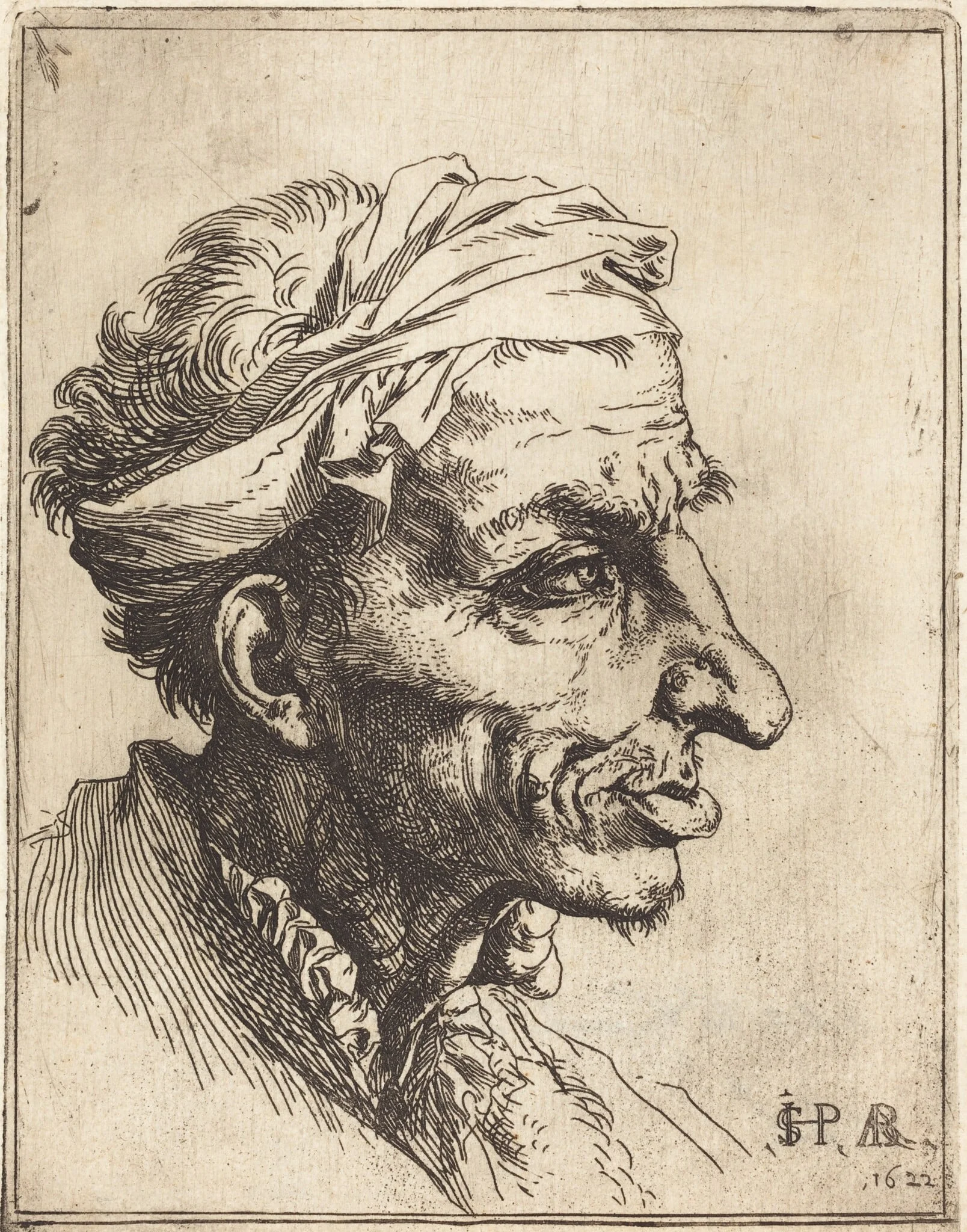 Small Grotesque Head