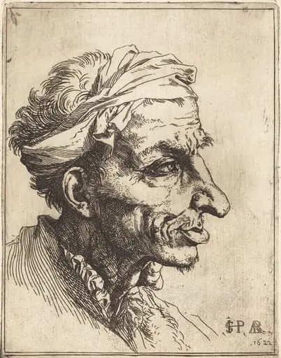 Small Grotesque Head