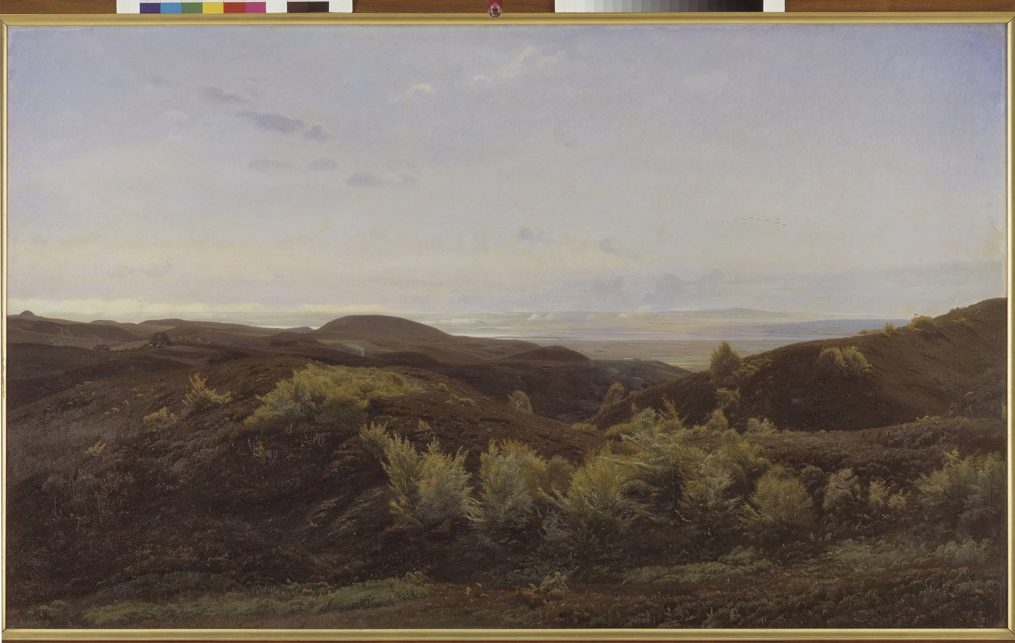 Heather Hills near Rye, Jutland, by Unknown, 1887