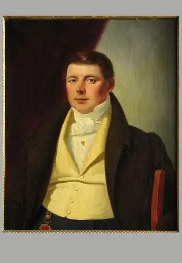 Portret de bărbat. Pandant: Portret de femeie