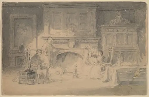 Study for "The Bailey Family"