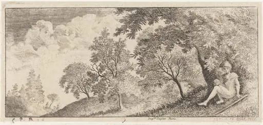 The Small Shepherd Seated