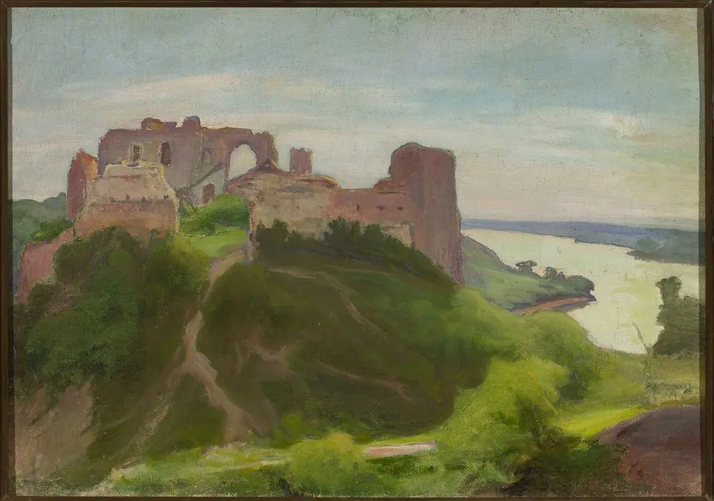 Ruins at the Vistula River bank – Janowiec