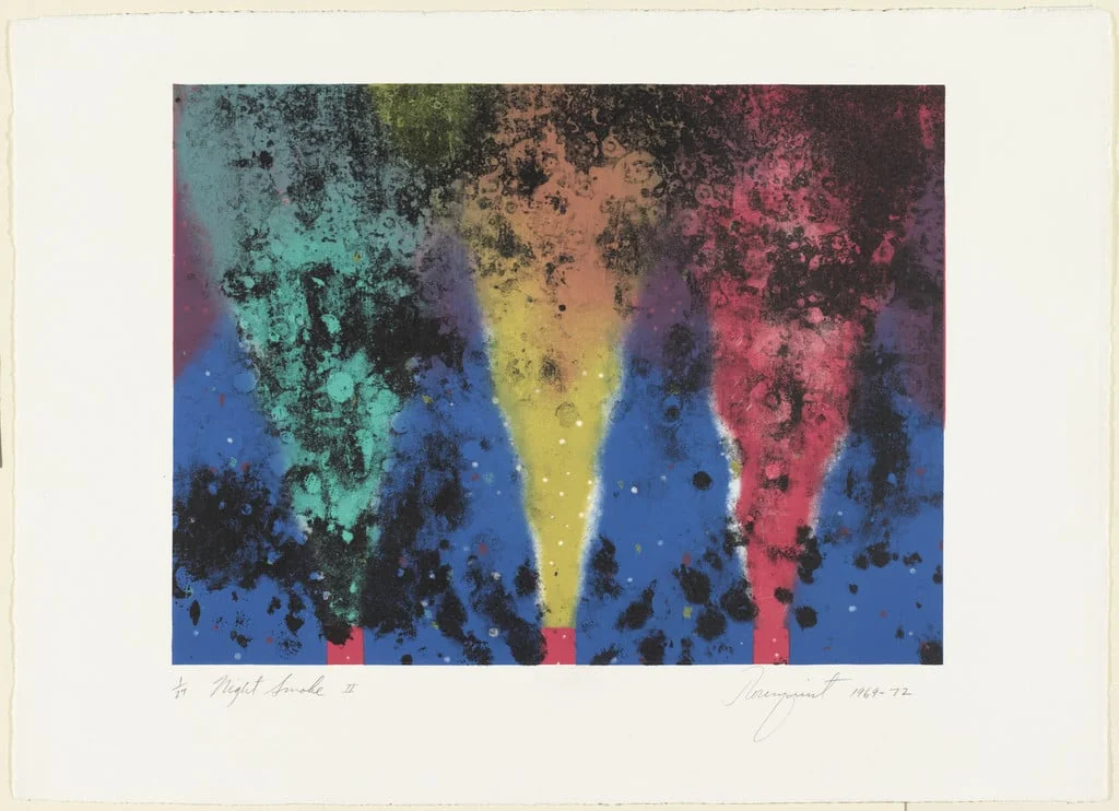Untitled, by James Rosenquist, ink, 1970