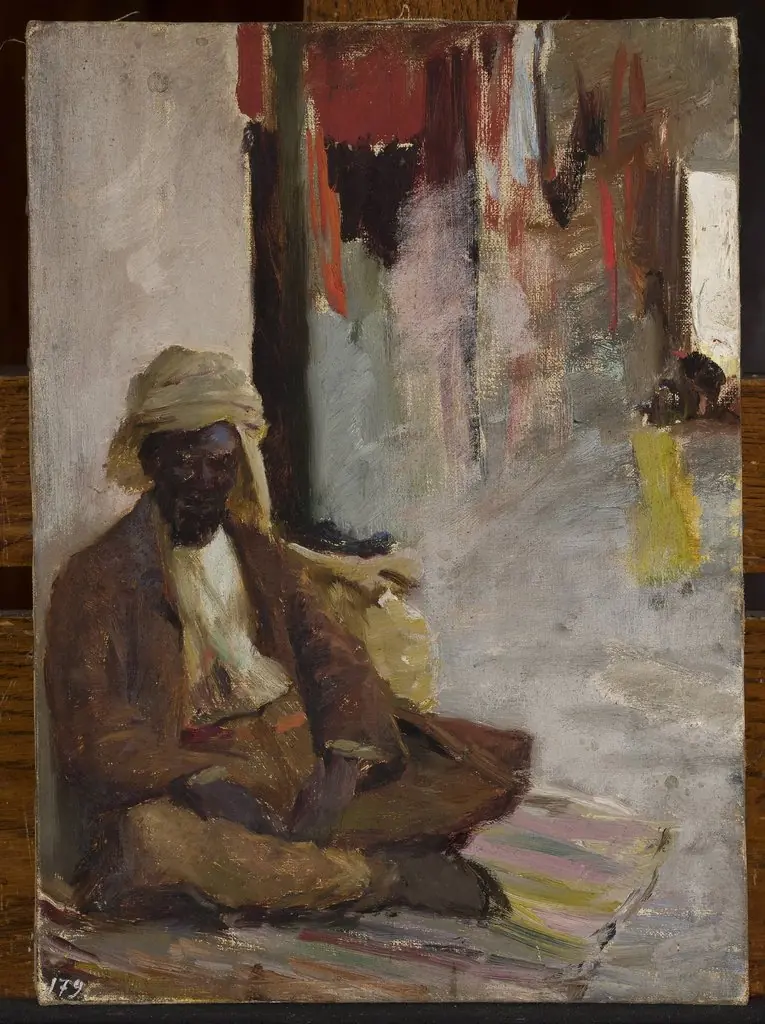 Young Tartar in Bakhchisaray. From the journey to Crimea
