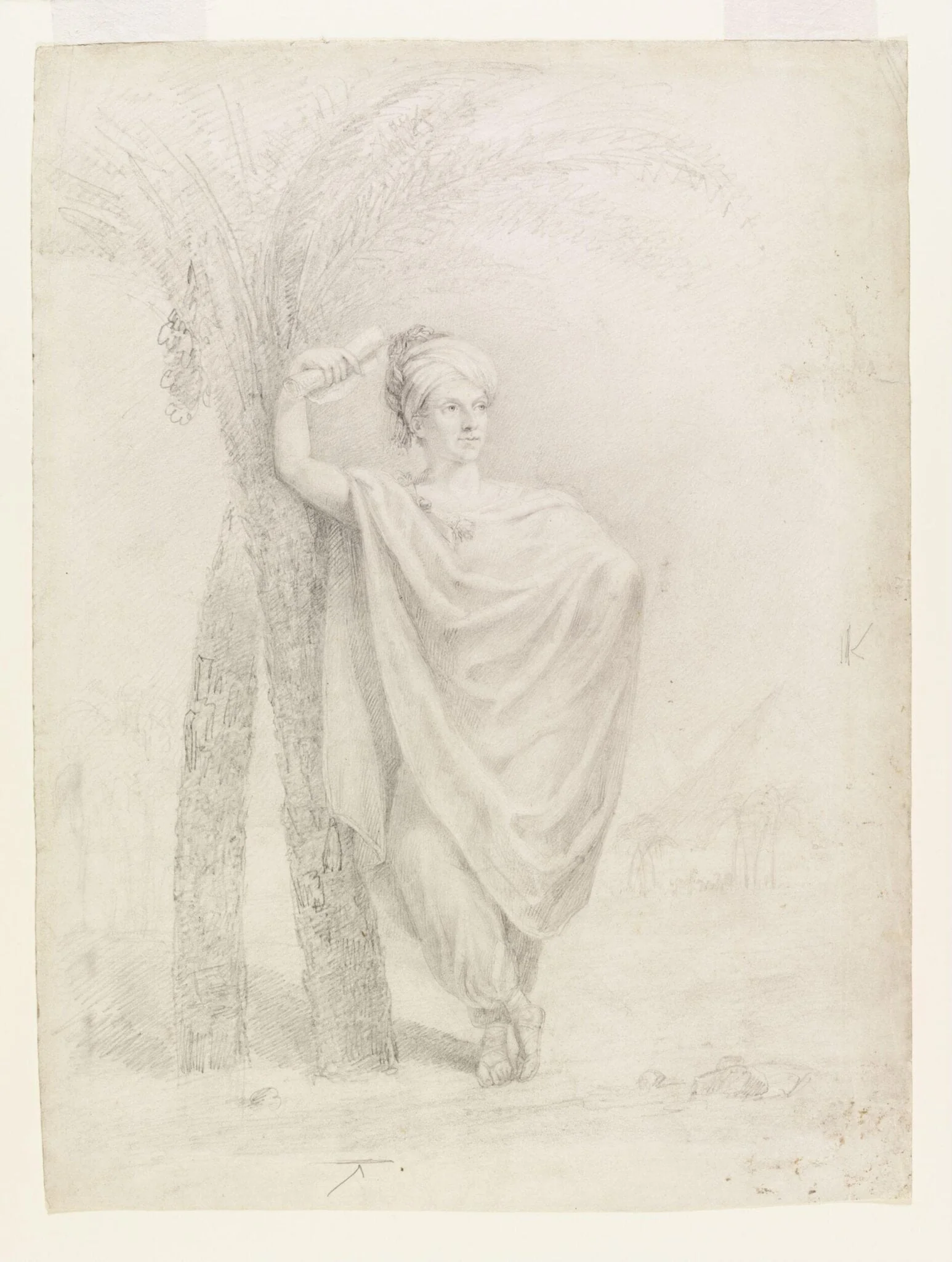 Portrait of Rev. Thomas Robert Jolliffe, by Maxim Gauci, 1823
