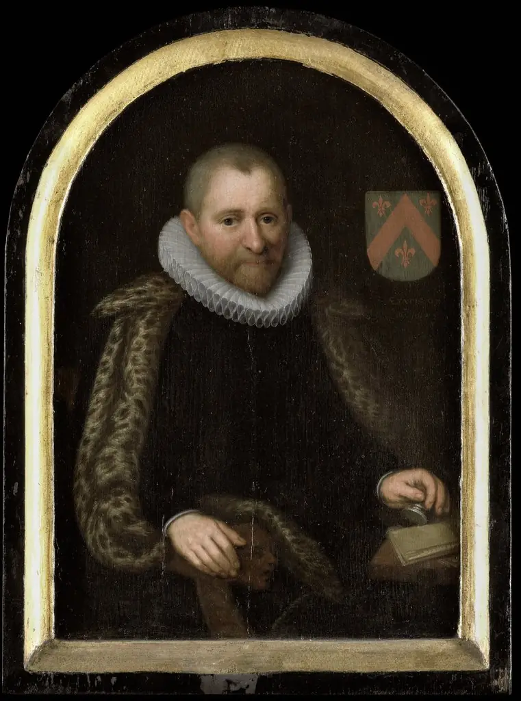 Portrait of Gerrit Willemsz Overrijn van Schoterbosch (c. 1538-1611)