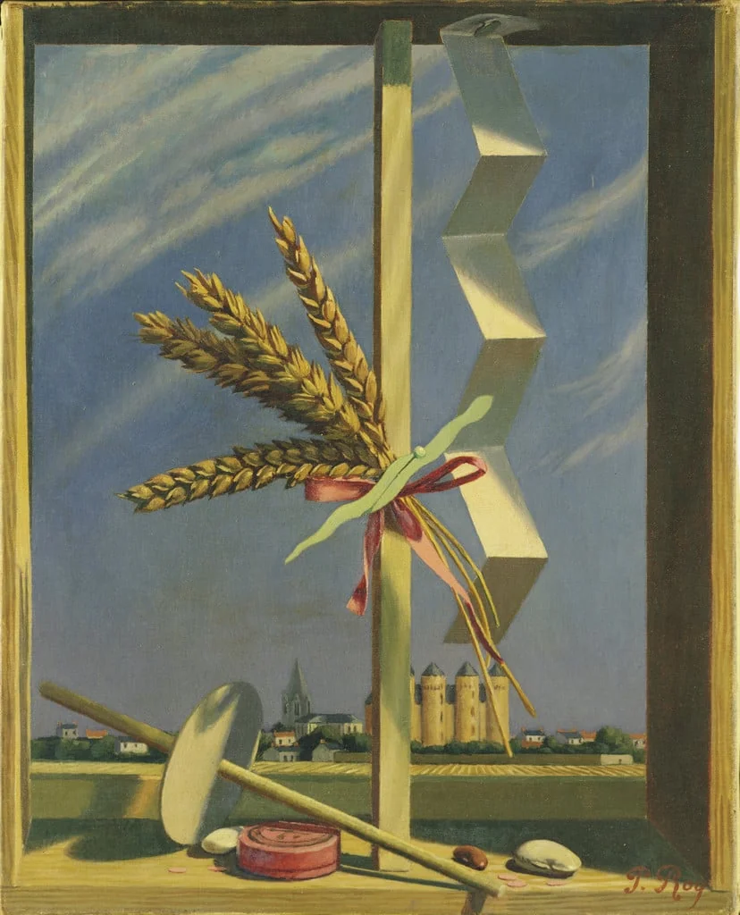 Untitled, by Pierre Roy, oil, 1930