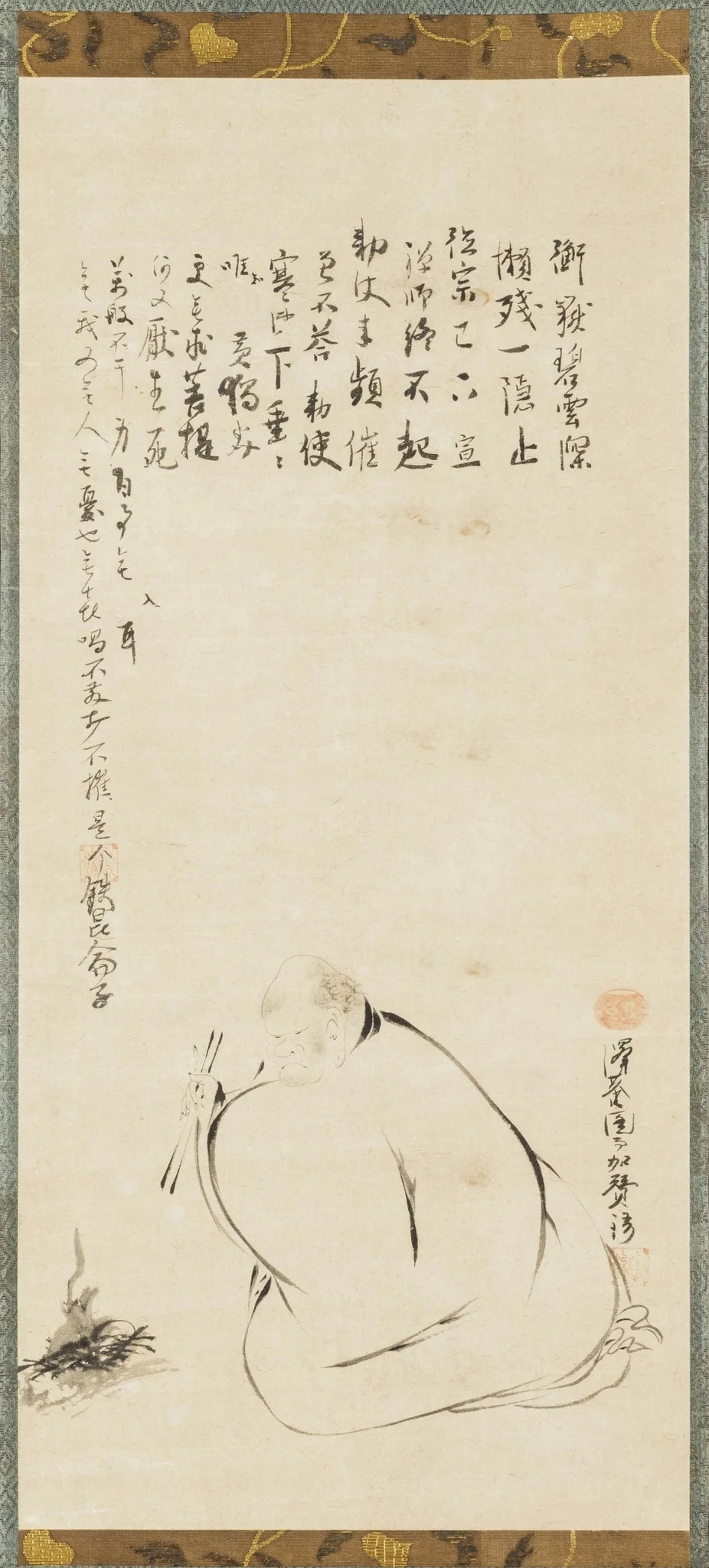 Monk Raisan, by Unknown, unspecified