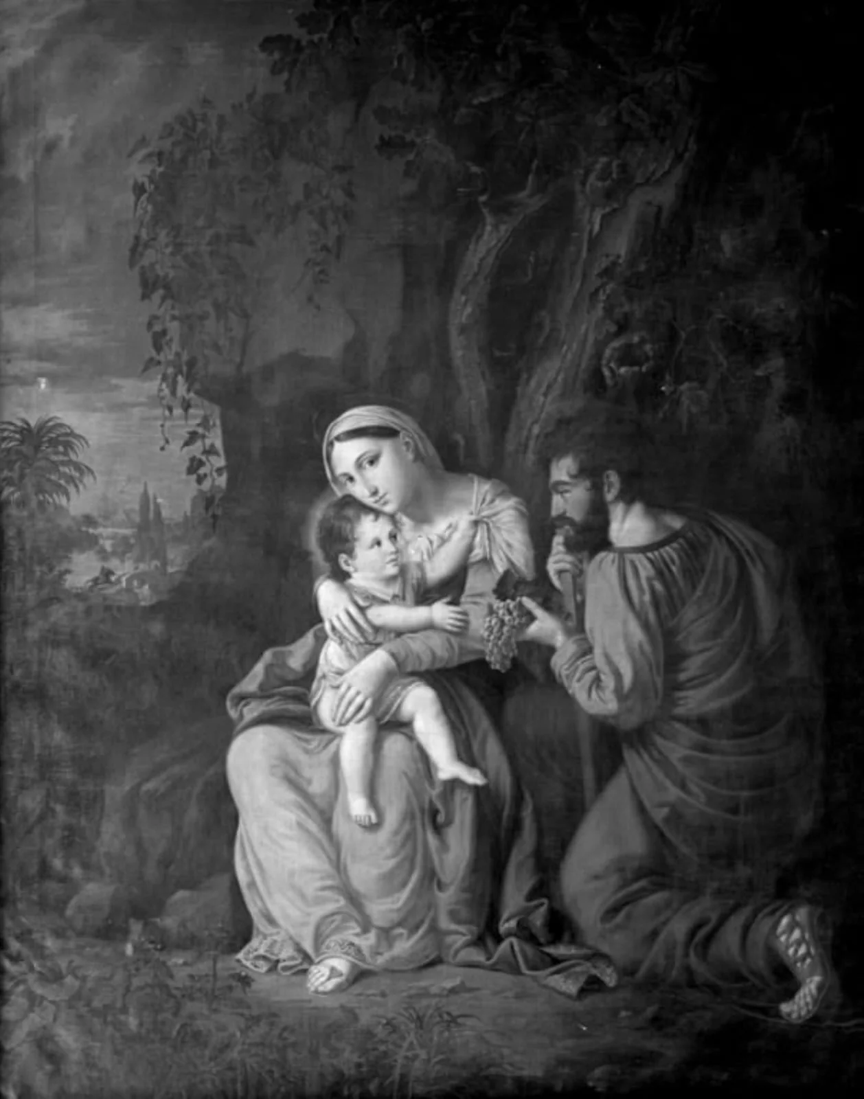 Den hellige familie, by Unknown, 1750