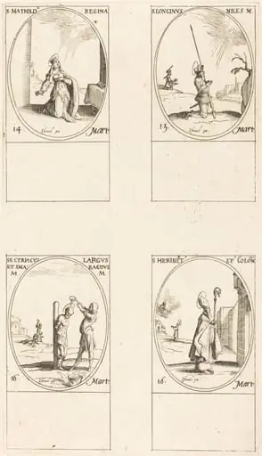 St. Matilda; St. Longinus; St. Cyriacus; St. Heribert