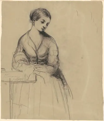 Young Woman, Florence [recto]