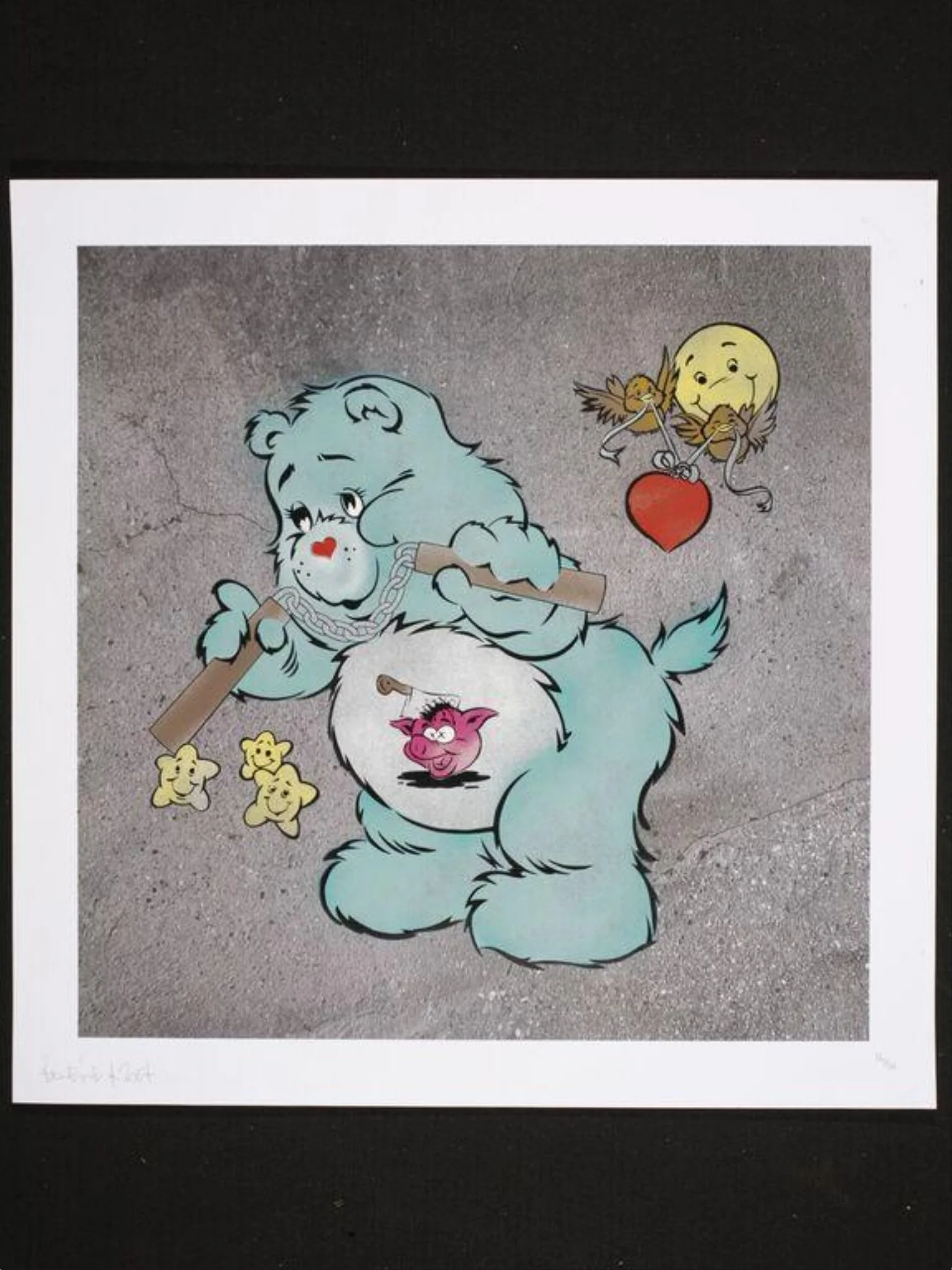 Scare Bear, by Ben Eine, 2007