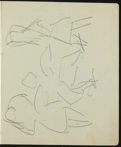 Dancers and Performers (Page from a Sketchbook)