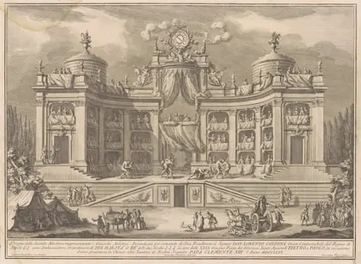 The Seconda Macchina for the Chinea of 1766: A Theater for Athletic Games