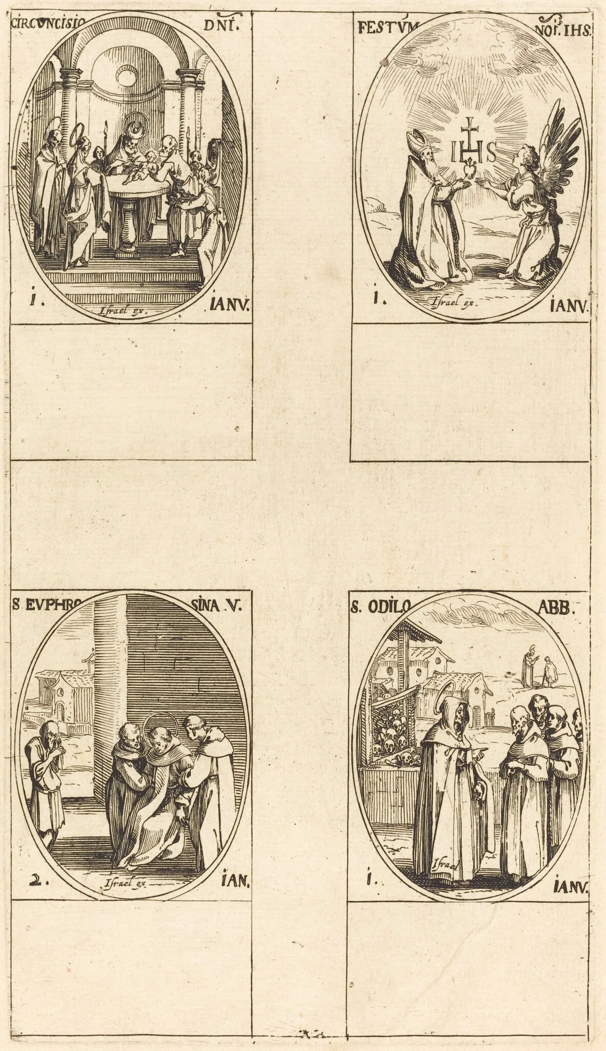 Circumcision; Festival of Name of Christ; St. Odilo; St. Euphrosyna