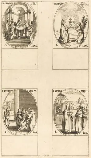 Circumcision; Festival of Name of Christ; St. Odilo; St. Euphrosyna