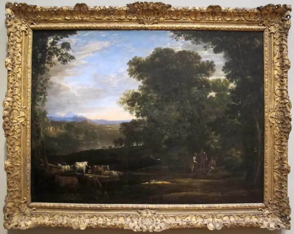 Landscape with Cattle and Peasants