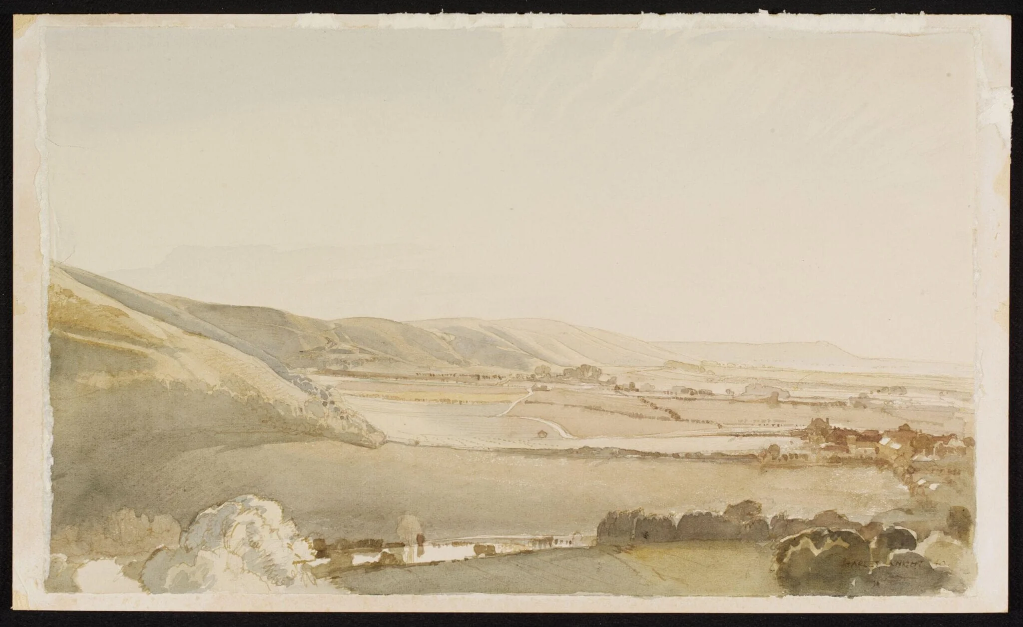 The Southdown, Underhill Road: Westwards from Poynings