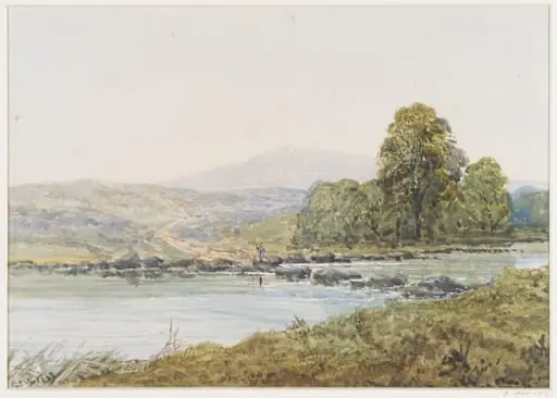 The Stepping-stones near Bettws-y-Coed, North Wales