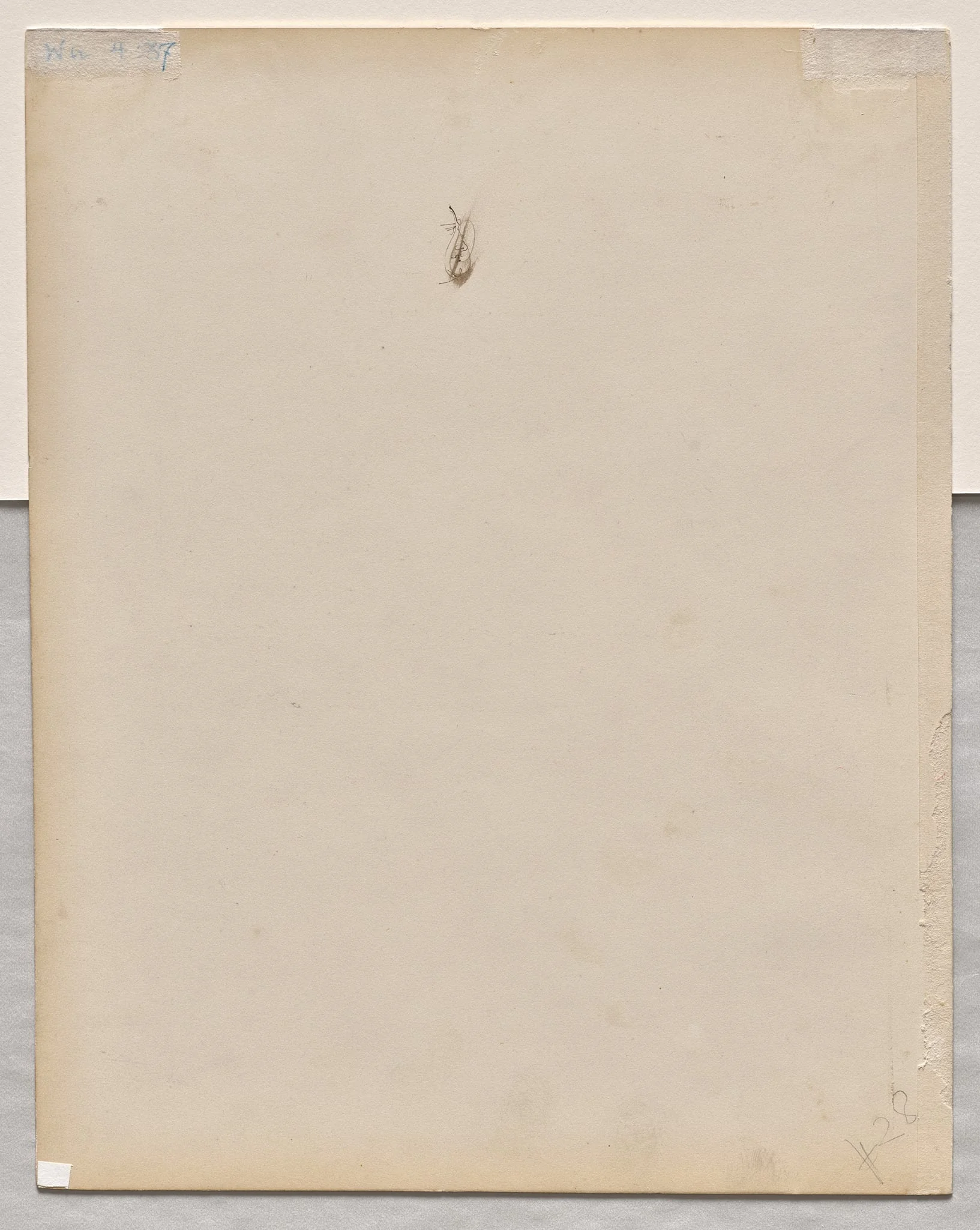 Face in Profile (verso), by Paul-Jacques-Aimé Baudry, 1864