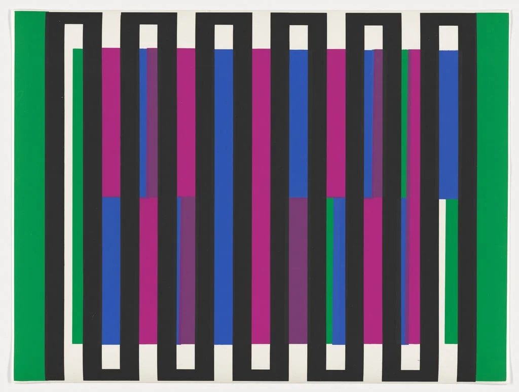 Untitled, by Gordon A. Smith, ink, 1968