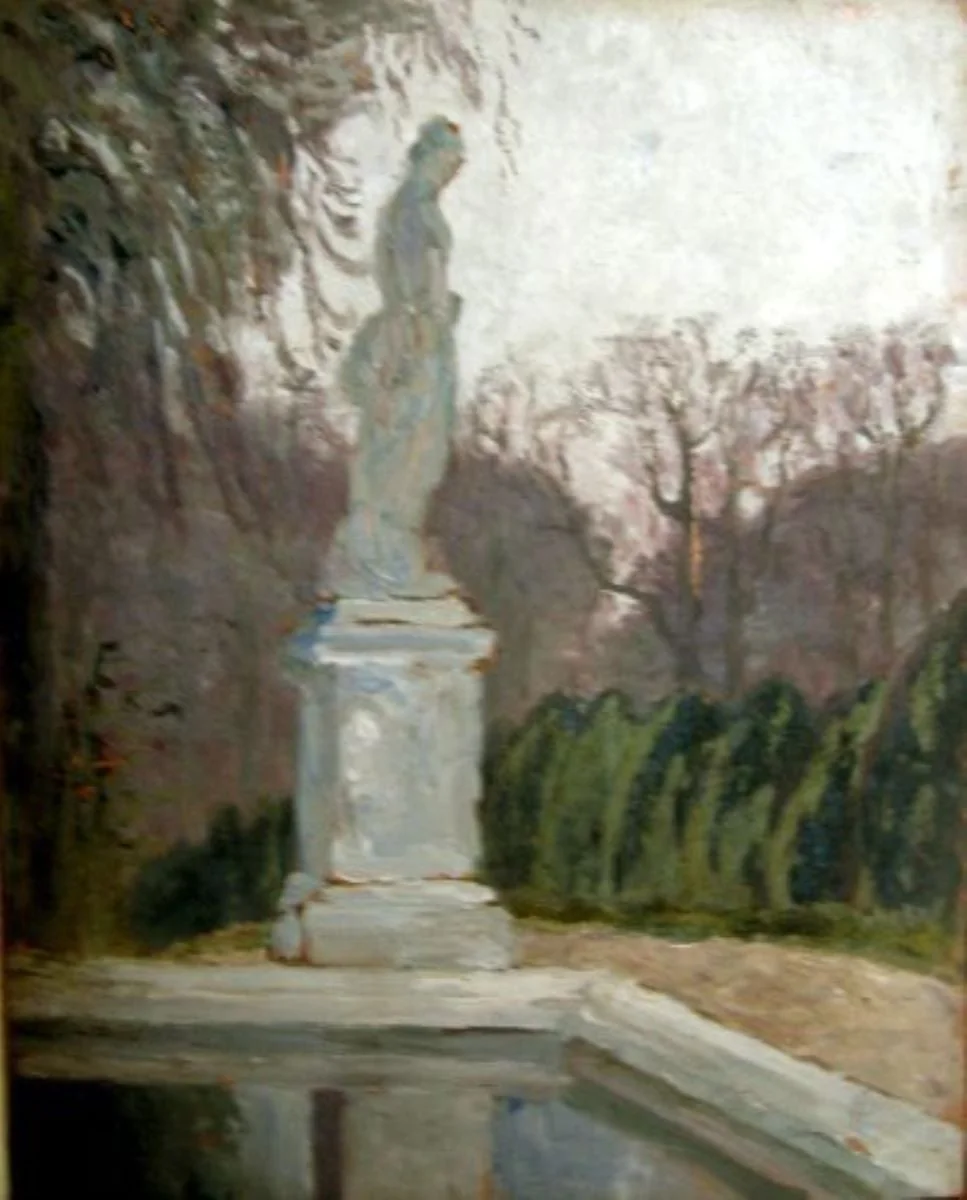 Peisaj din Grădina Luxemburg, by Theodor Pallady, unspecified, 1949