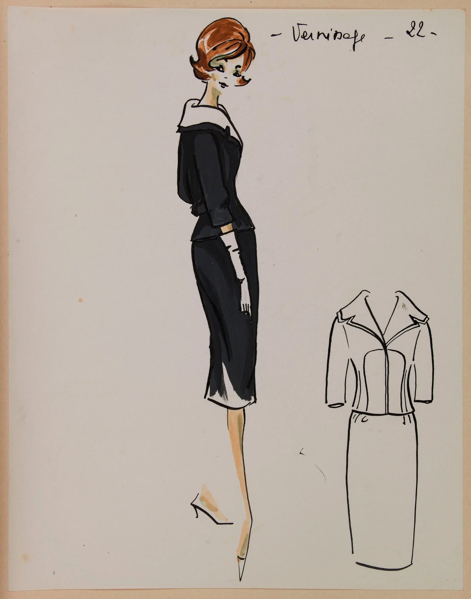 Vernissage, by Marie-Louise Carven, 1958