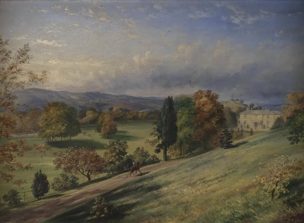 Dolerw house and gardens
