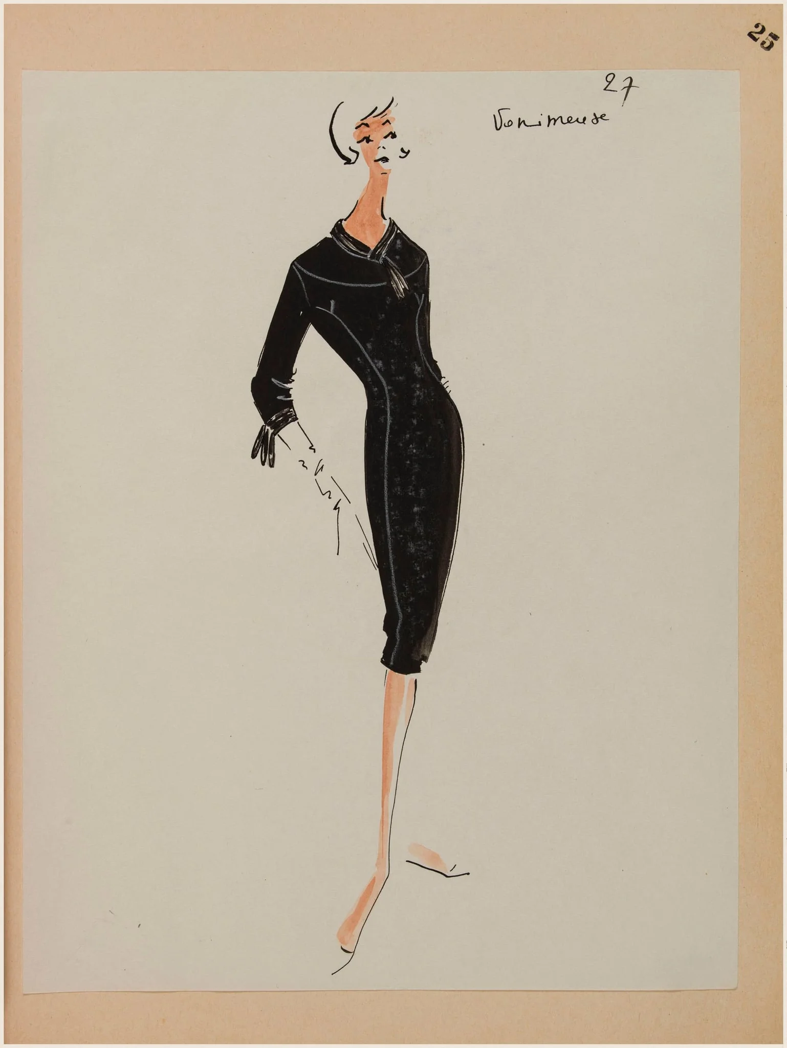 Venimeuse, by Carven, 1958