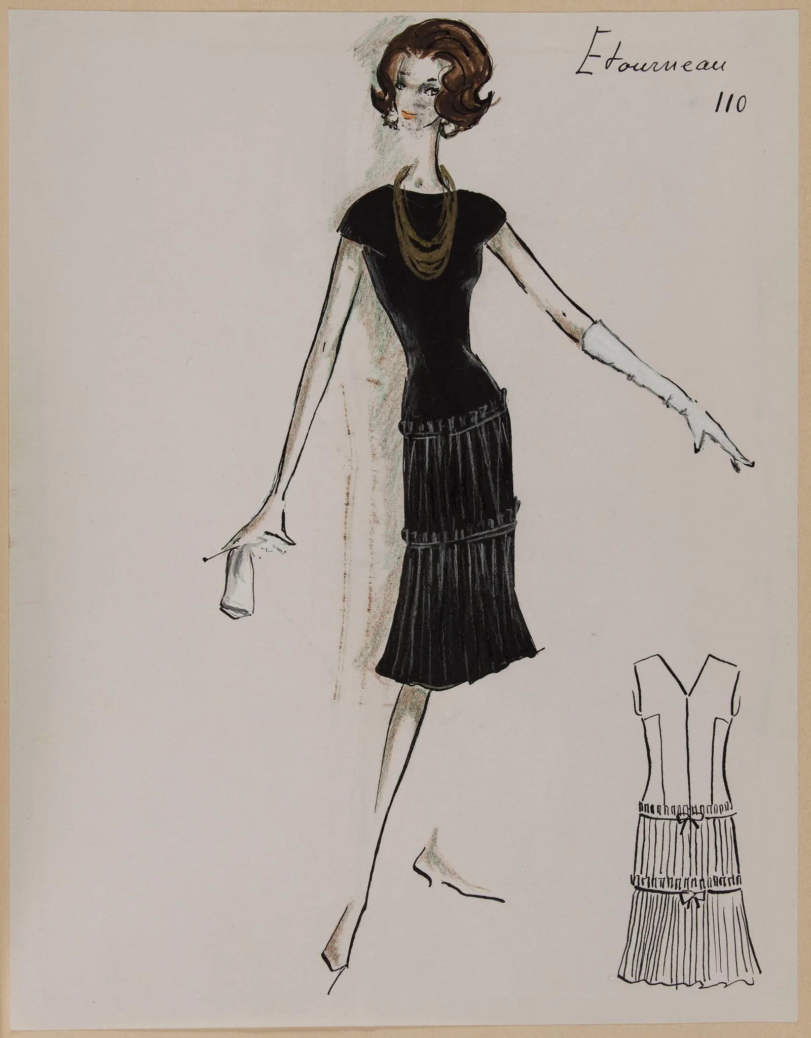 Etourneau, by Carven, 1960