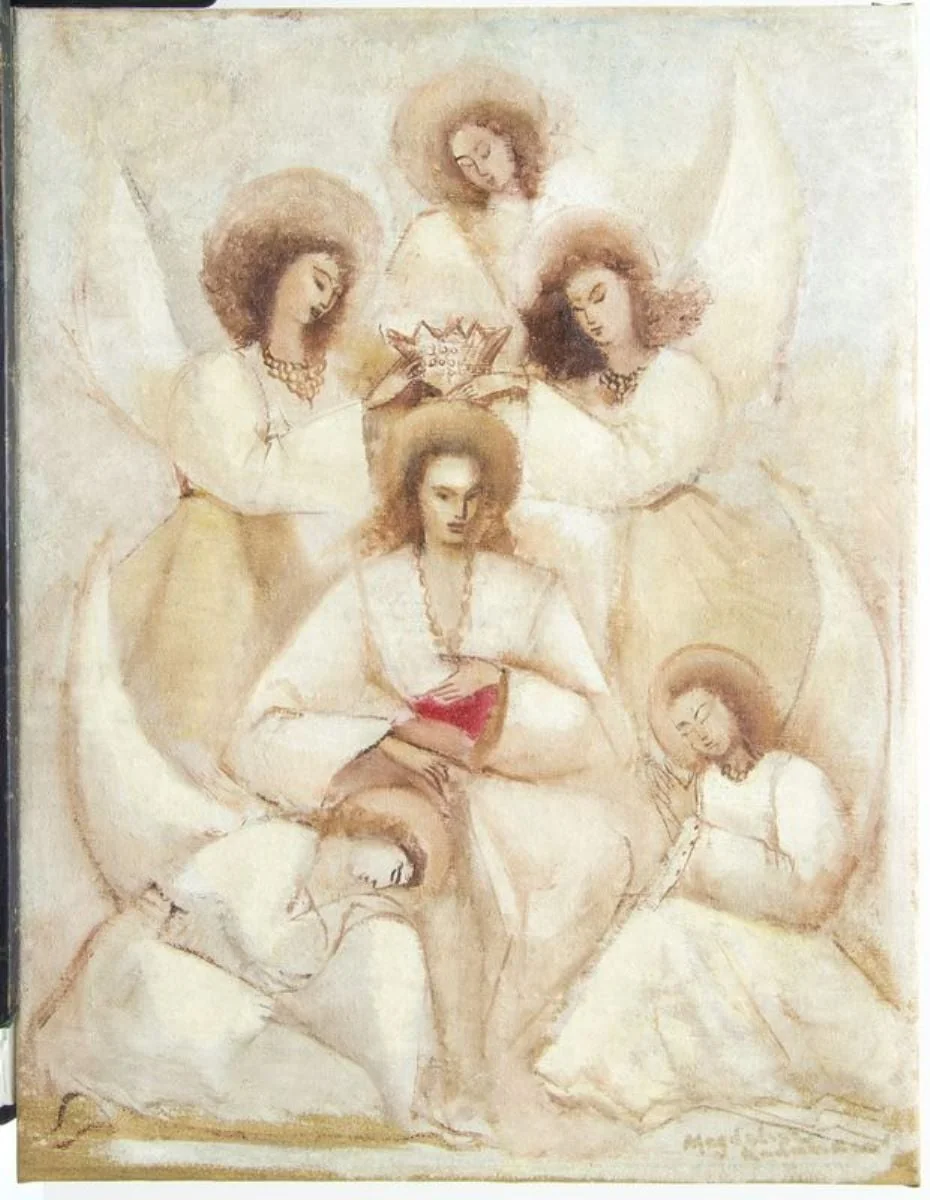 Încoronarea în cer, by Magdalena Rădulescu, 1952