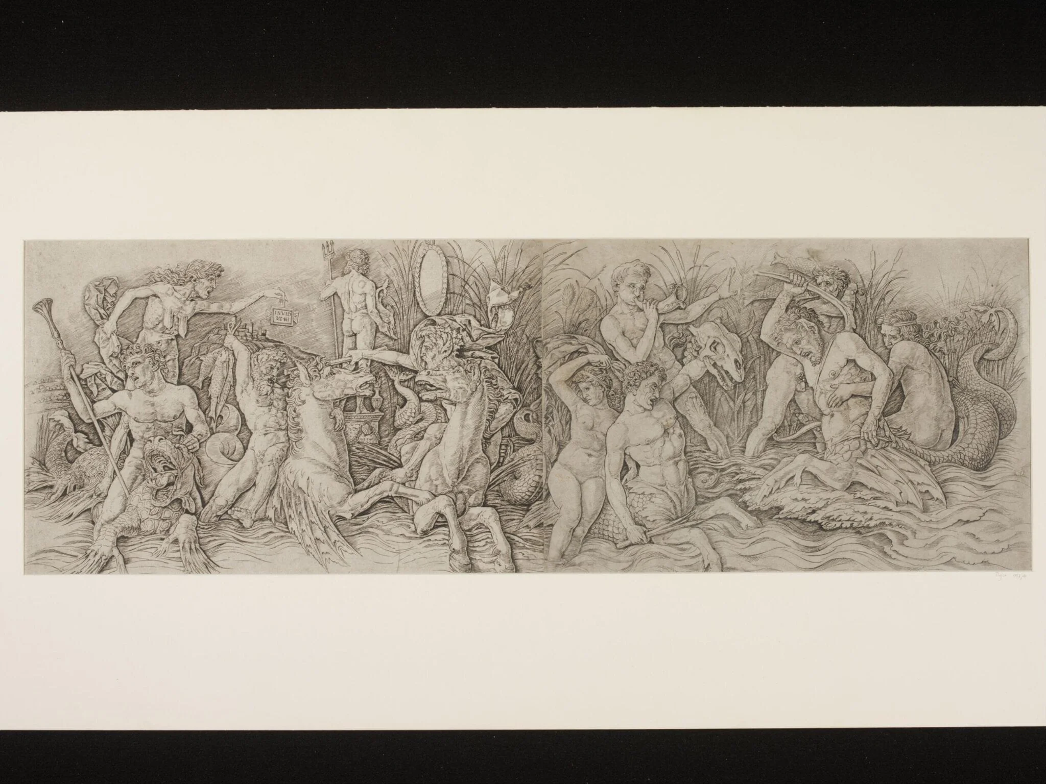Battle of the Sea Gods, by Andrea Mantegna, 1482