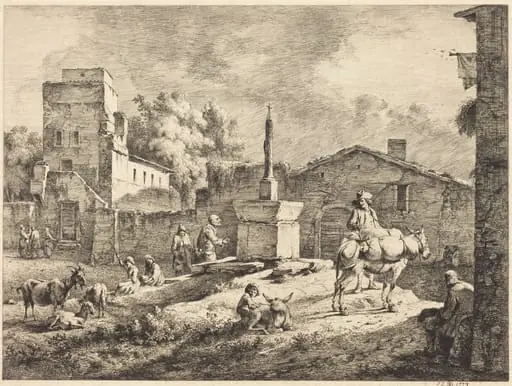 View of Saint-Andéol
