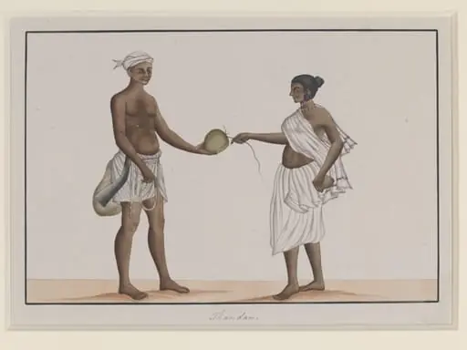 Coconut-gatherers