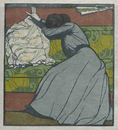 The Cushion (Martha Kurzweil Seated on a Divan)