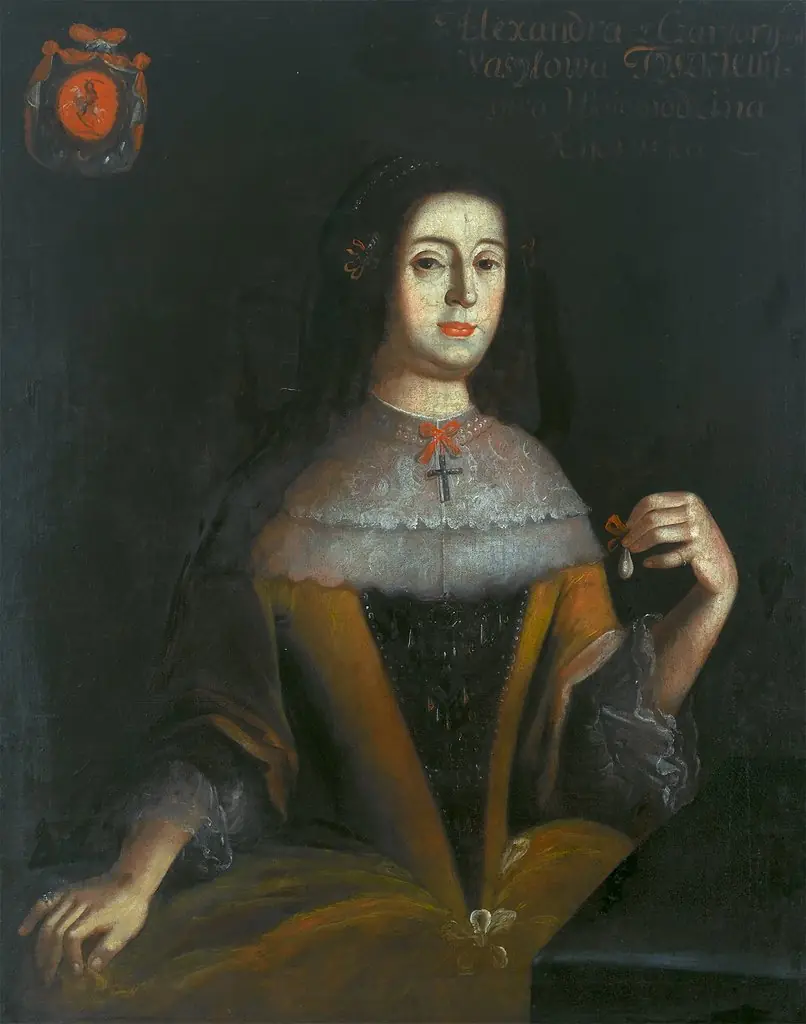 Portrait of Aleksandra Tyszkiewicz née Czartoryska (fl. ca. 1500), wife of the Kiev voivode