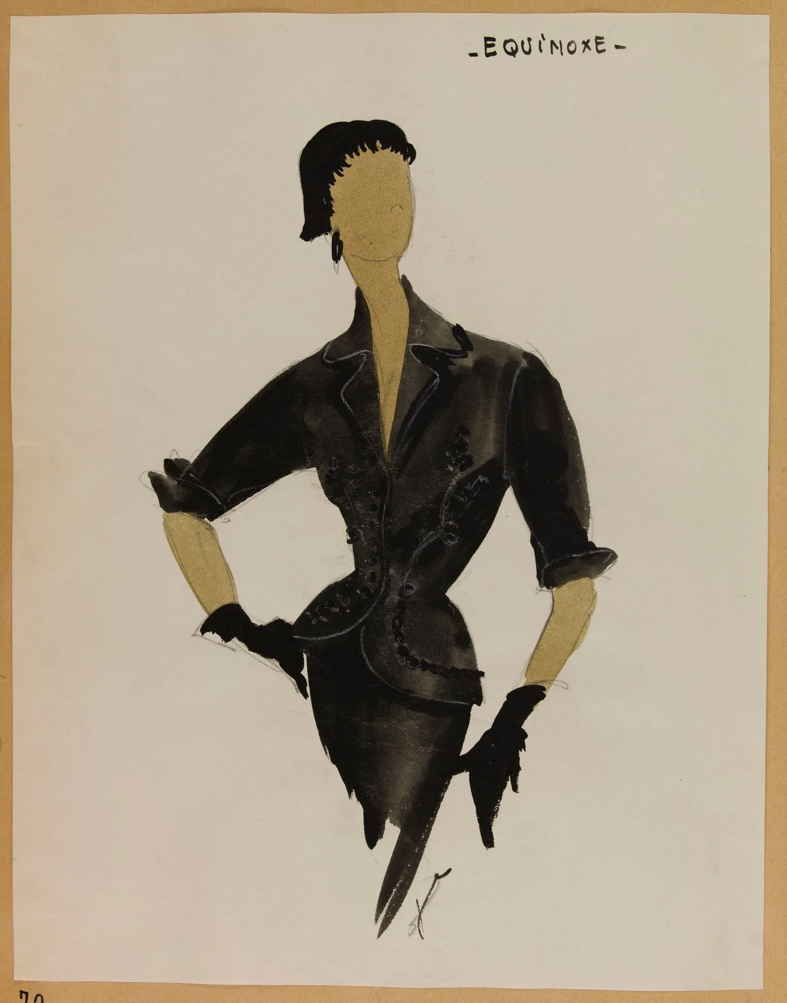 Equinoxe, by Carven, 1952