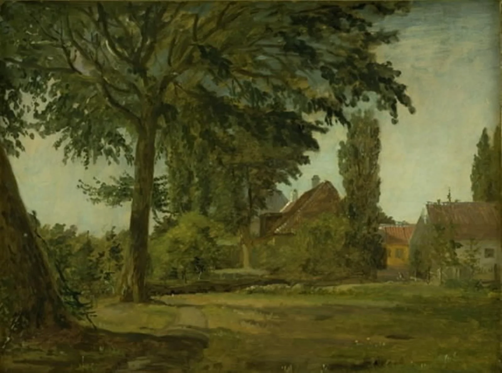 View of Falkonerallé outside Copenhagen
