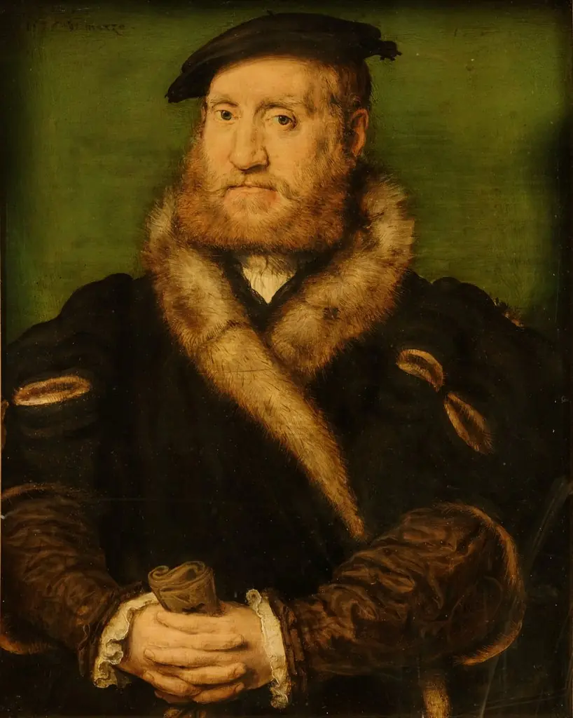 Bearded Man in a Fur Coat