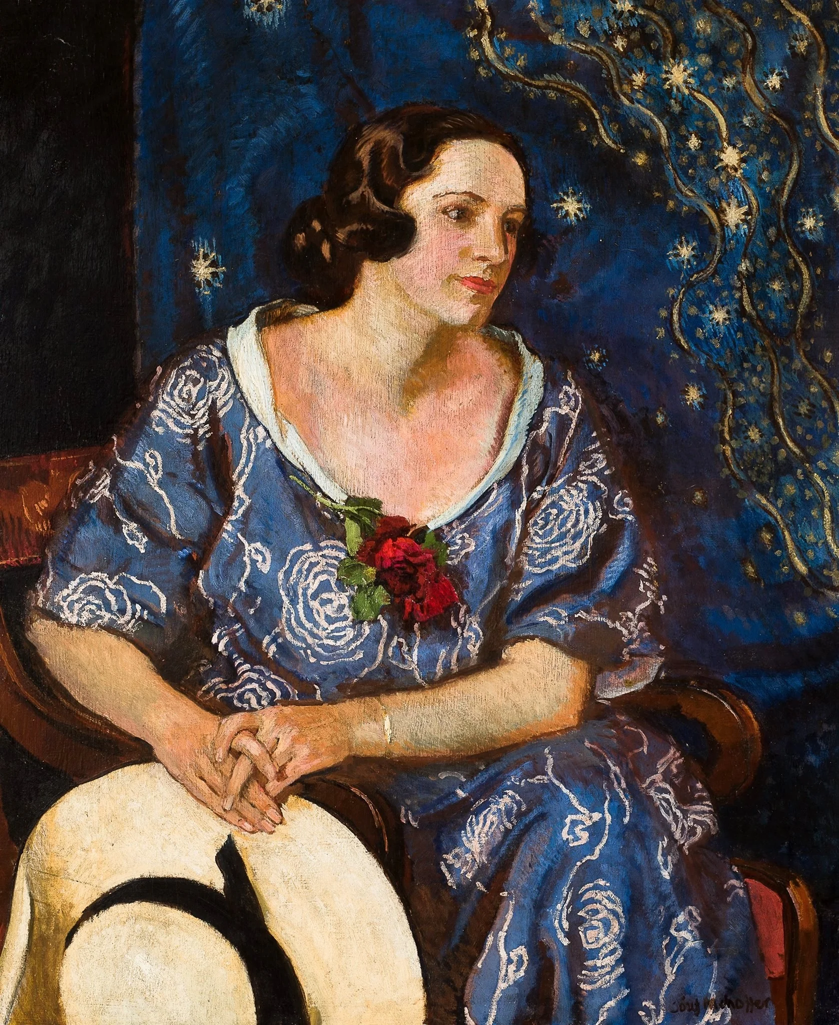 Mleczna droga, by Józef Mehoffer, oil, 1923