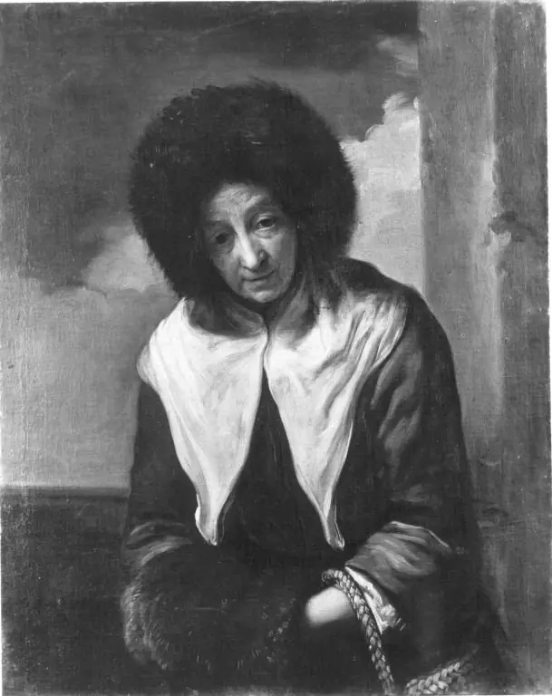 Portrait of an old lady